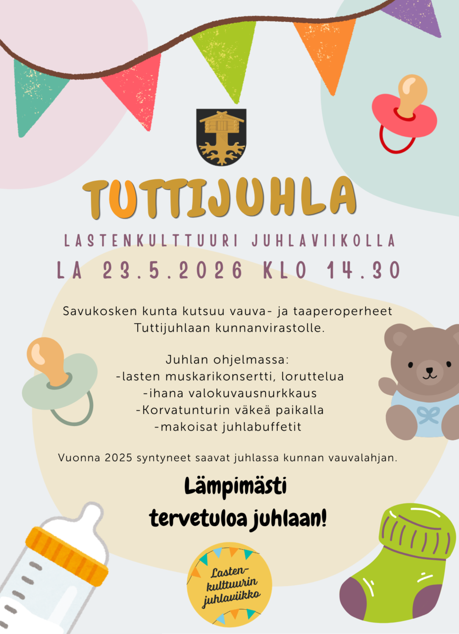Lastenkulttuurin juhlaviikko: Tuttijuhla - Korvatunturi - Savukoski 2